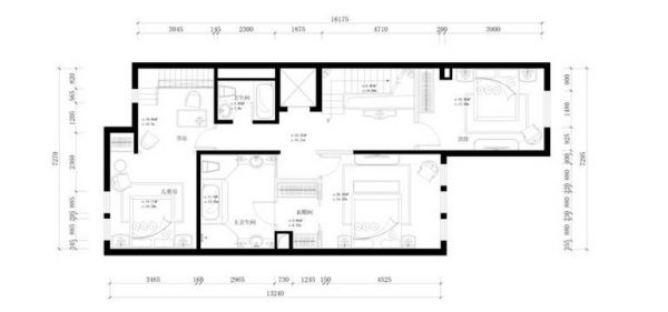 远洋·傲北（巴摩梭罗）-三居室-550平米-装修设计