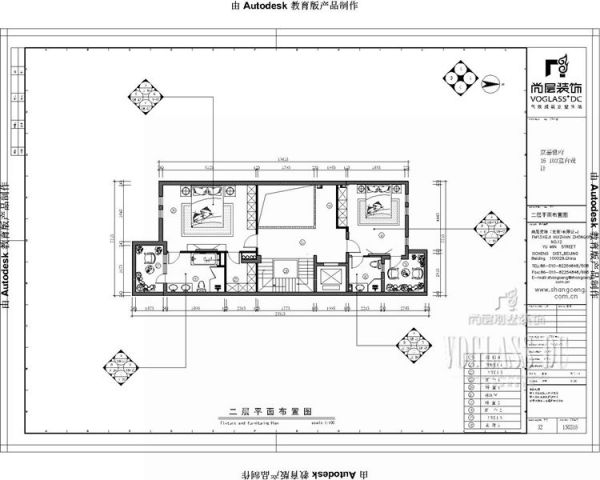 京基鹭府-三居室-500平米-装修设计