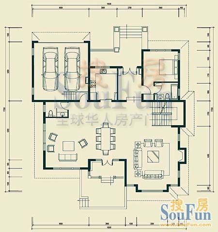 珠江·摩派国际-一居室-45平米-装修设计