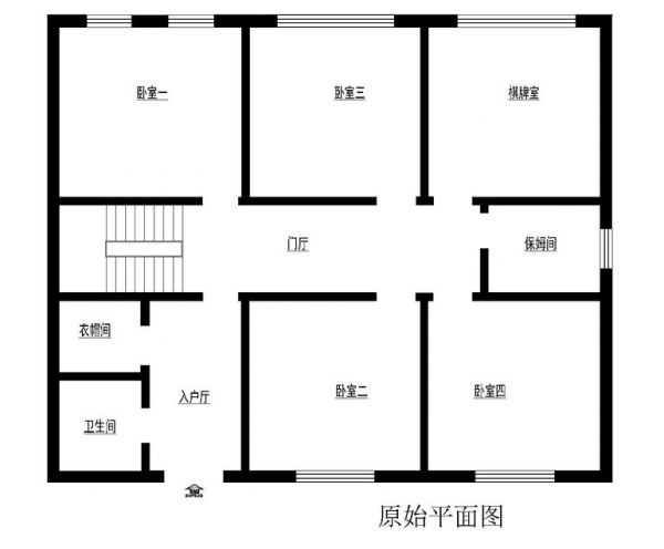 香河孔雀城-六居室-235平米-装修设计