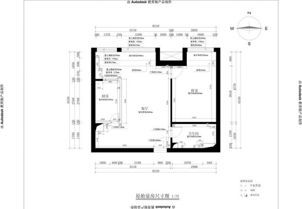 保利金泉-一居室-72平米-装修设计