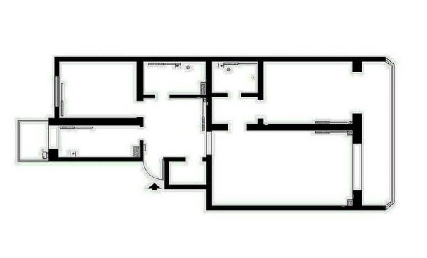 远洋新悦-二居室-110平米-装修设计