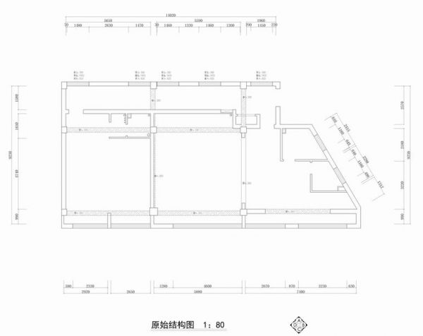 金鱼池小区-二居室-220平米-装修设计