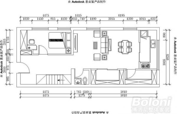 建外SOHO西区-一居室-120平米-装修设计