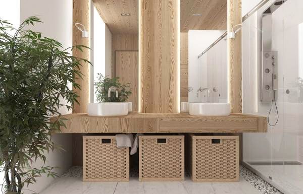 Maxim Scherbakov带来的这座公寓位于俄罗斯圣彼得堡，不再是俄罗斯惯有的生冷硬朗设计， Maxim Scherbakov以唯美的斯堪的纳维亚风格为设计灵感，白色为底，淡色木质贯穿整个家中，同时与亲切的大自然结合，将大量绿植搬入家中，并利用层高优势，将空间分为上下两层，像身处于大自然中的灵活空间，舒适惬意。