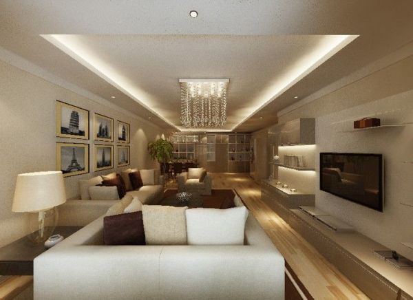 北京华侨城-三居室-186平米-装修设计