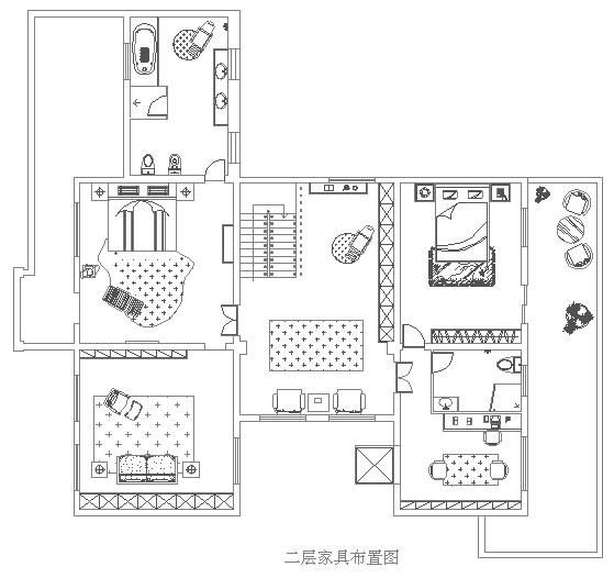 香山清琴-别墅-700平米-装修设计