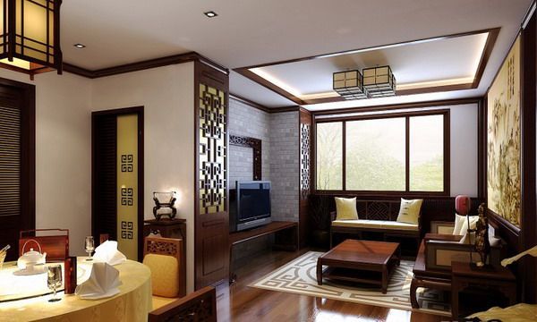 棕榈泉国际公寓-三居室-158.22平米-装修设计