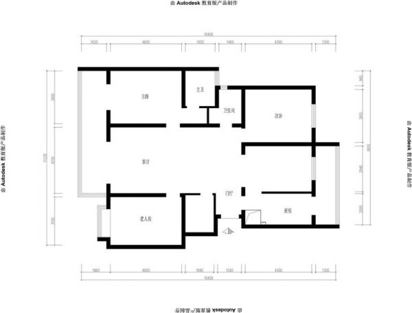 希格玛公寓-三居室-163平米-装修设计