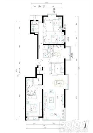 主语城-四居室-393平米-装修设计