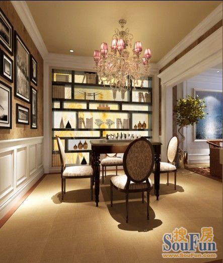 中海城-三居室-165平米-装修设计
