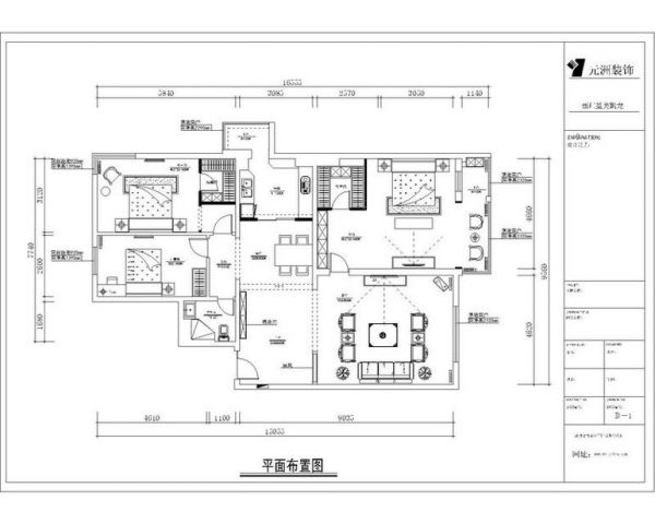 新纪元家园-三居室-160平米-装修设计