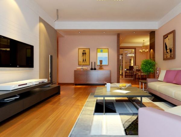 金色漫香林-二居室-106.5平米-装修设计