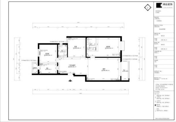 天鸿美域-三居室-154.4平米-装修设计