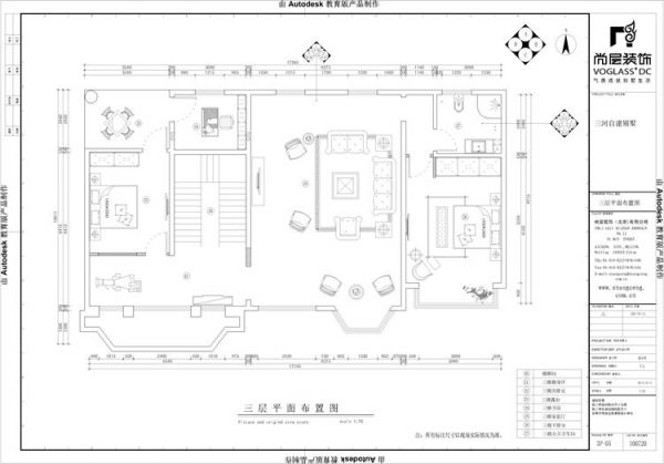 蓝岸丽舍-六居室-360平米-装修设计