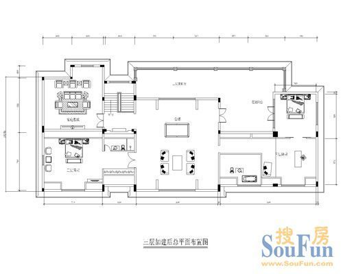 华清嘉园-六居室以上-700平米-装修设计