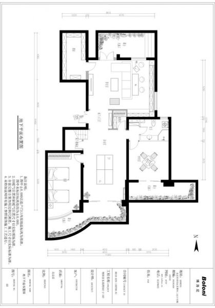 东湖湾-四居室-216.62平米-装修设计