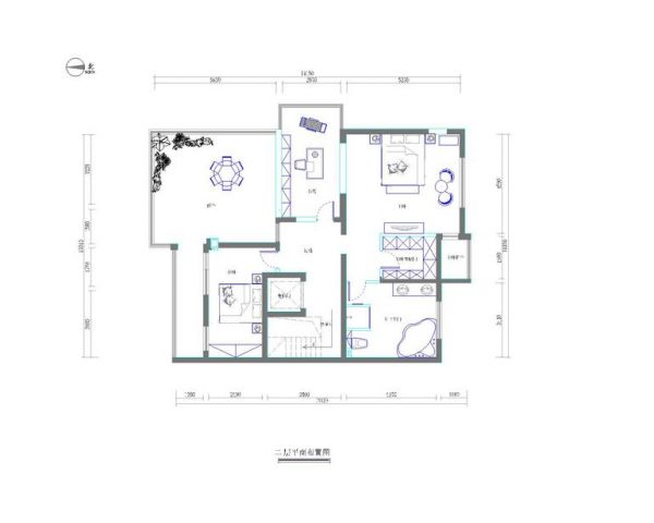 中海安德鲁斯庄园-五居室-550平米-装修设计