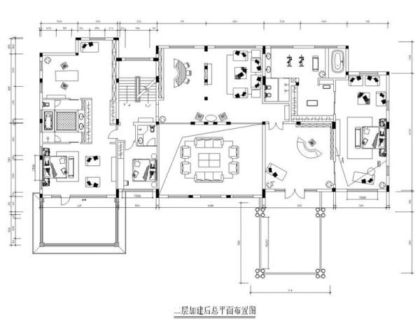 碧水庄园A区-别墅-700平米-装修设计