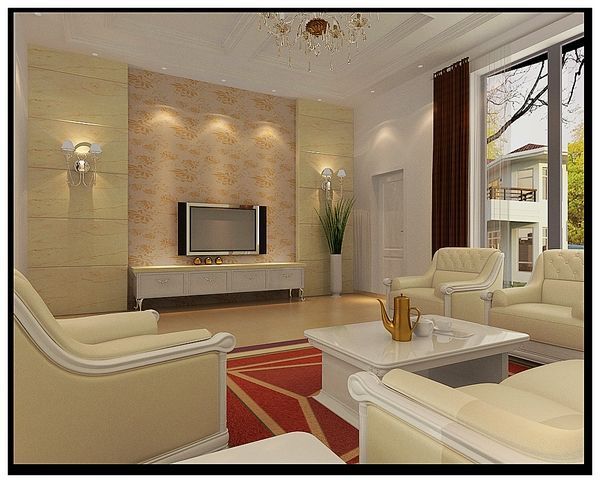 翡翠城二期公寓-五居室-220平米-装修设计