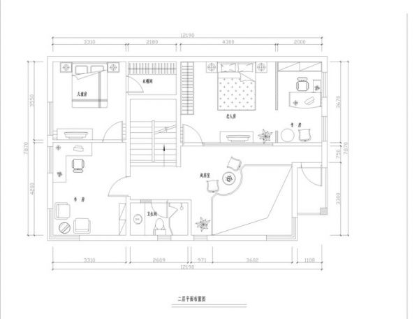 建业花园-别墅-325平米-装修设计
