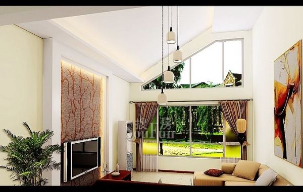奥林匹克花园-三居室-126平米-普通住宅装修设计