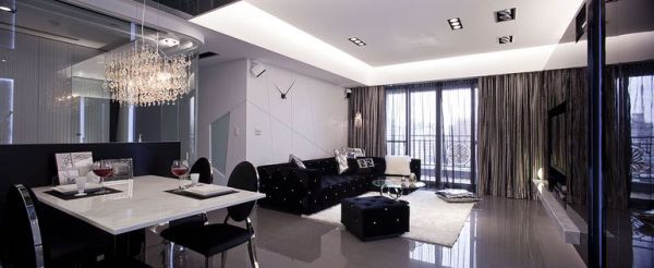 北京华侨城-四居室-211.61平米-装修设计