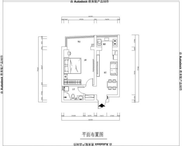 温泉馨苑-一居室-48.92平米-装修设计