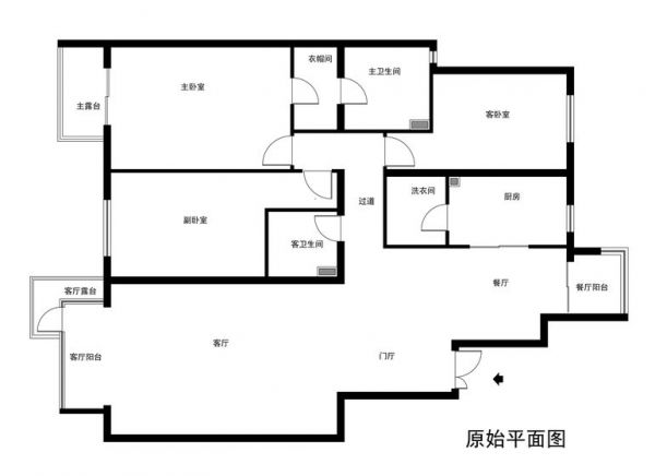 北京华侨城-三居室-180平米-装修设计