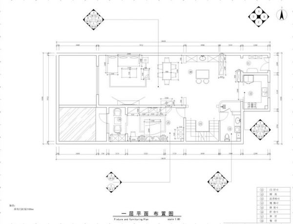 金科王府-三居室-350平米-装修设计