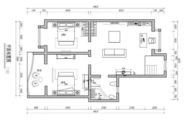 富力湾溪景花园-四居室-338平米-装修设计