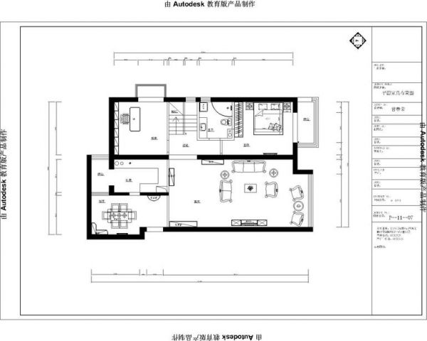 怡水园-三居室-177.74平米-装修设计