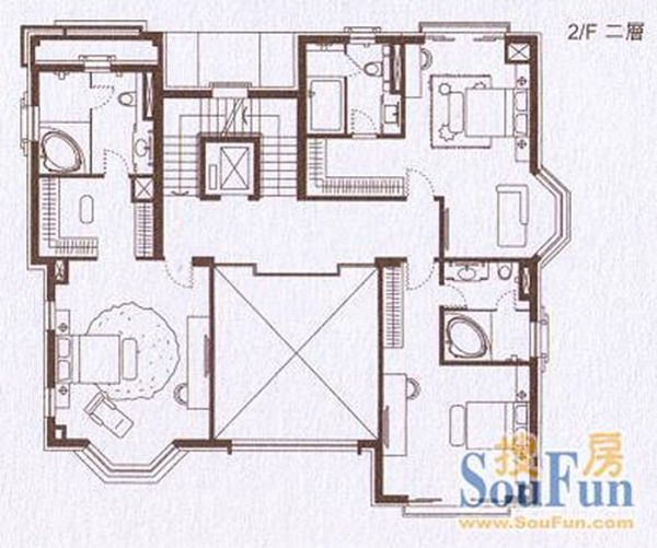 丽宫-六居室以上-1050平米-装修设计