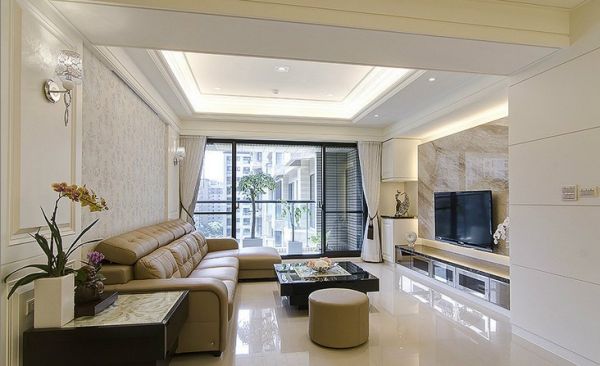 最纯粹的优雅气质 细致优雅客厅装修
