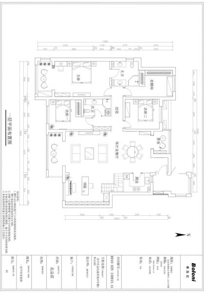 金融街·金色漫香苑-复式-228平米-装修设计