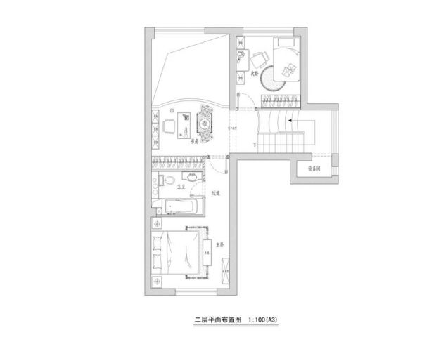 山水LAVIE-三居室-155平米-装修设计