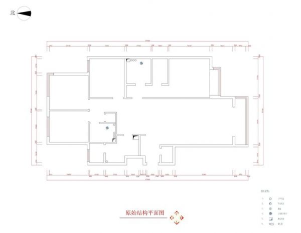 东亚逸品阁-三居室-170平米-装修设计