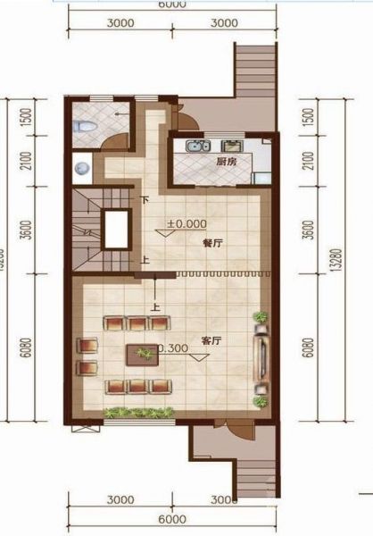江南山水-三居室-462平米-装修设计