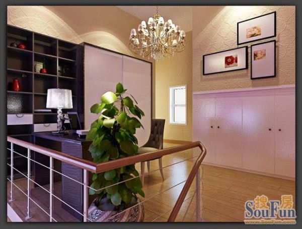 西棕榈滩-二居室-93.8平米-装修设计
