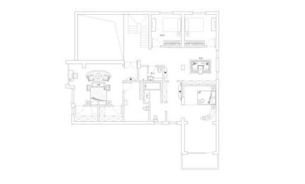 顺义金宝城-四居室-230平米-装修设计