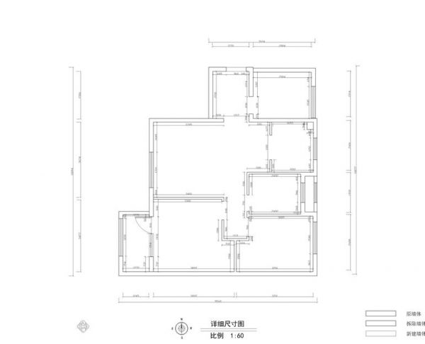 北京华侨城-二居室-146平米-装修设计