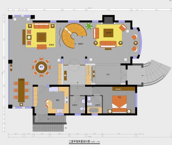 首开国风美仑-四居室-270平米-装修设计