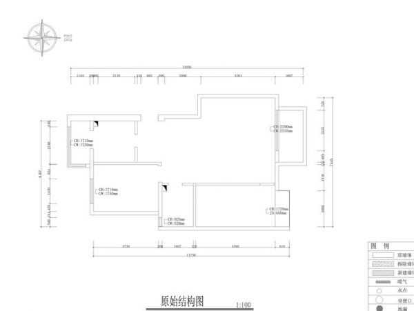 顺义金宝城-三居室-102平米-装修设计