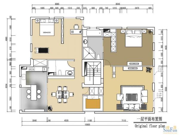 The house专家国际花园-四居室-286平米-装修设计