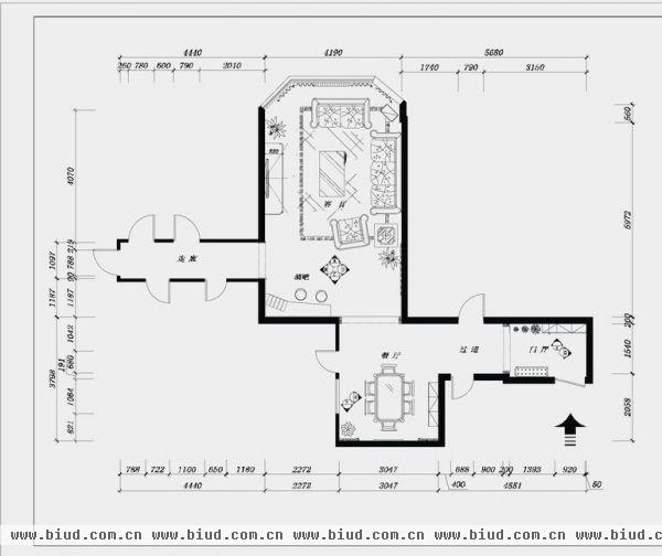 惠新苑二期-二居室-112.07平米-装修设计