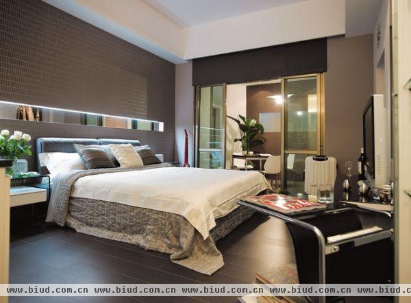 单身机能住宅 低调时尚的卧室空间