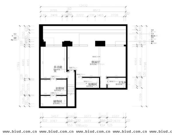 西山壹号院-三居室-280平米-装修设计