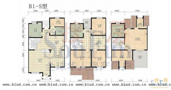 大宁山庄-六居室-230平米-装修设计