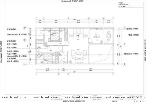阿凯笛亚庄园-四居室-360平米-装修设计