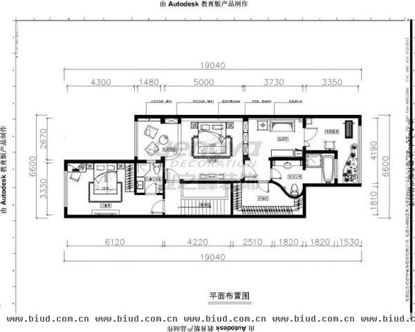 融创长滩壹号-三居室-230平米-装修设计